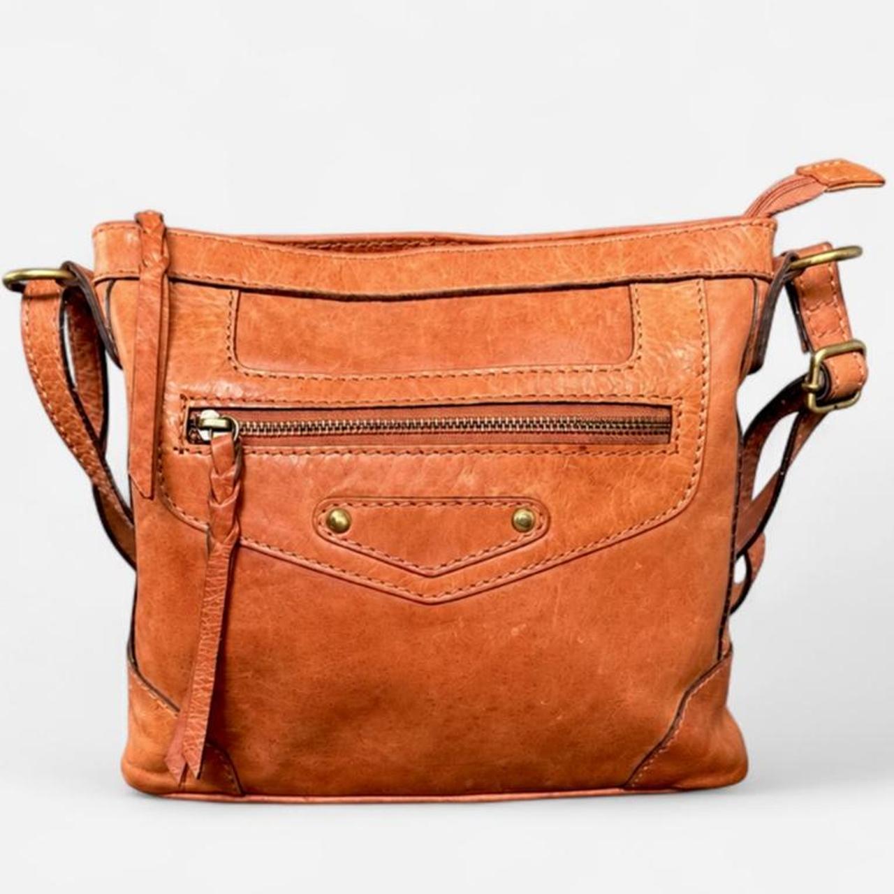 Colorado cow leather crossbody bag